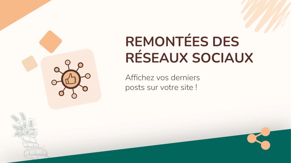 Remontées des réseaux sociaux