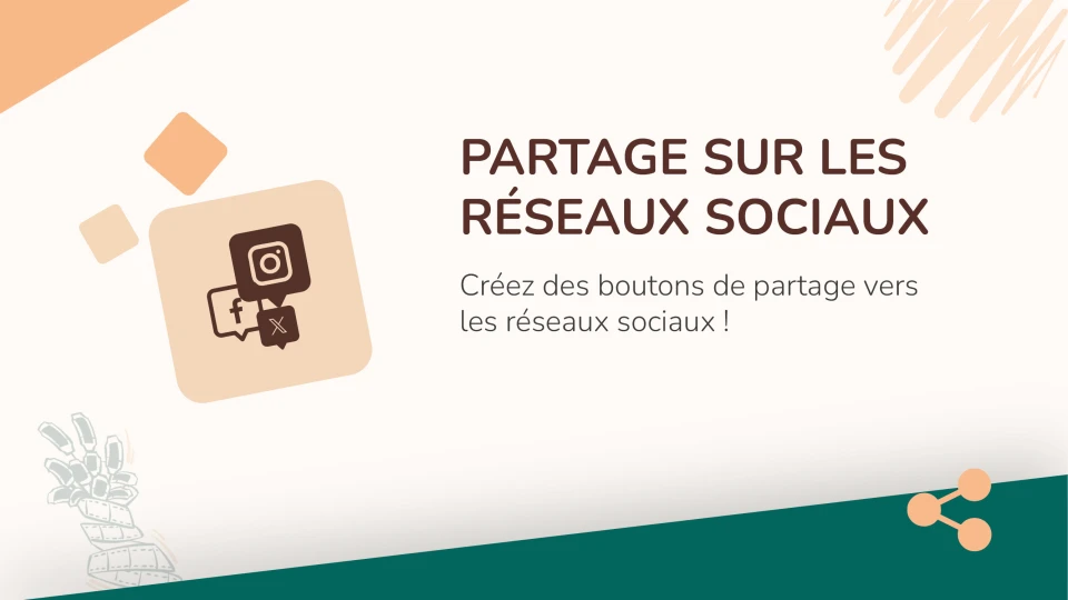 Partage sur les réseaux sociaux