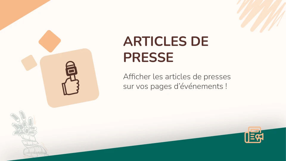 Articles de presses