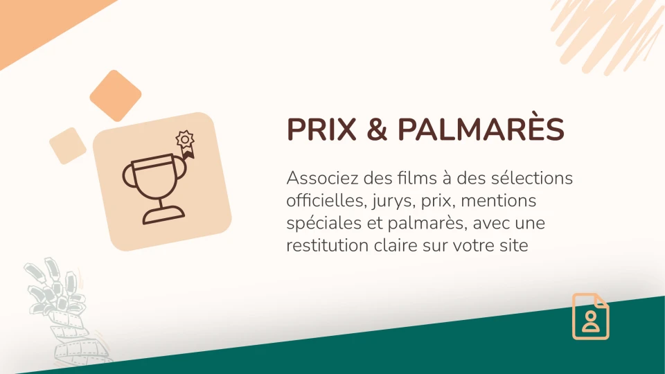 Prix & Palmarès