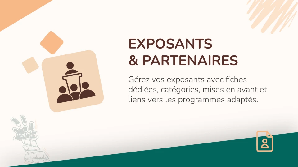 Exposants & Partenaires